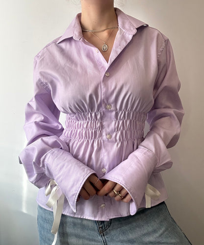 Upcycle pink shirt