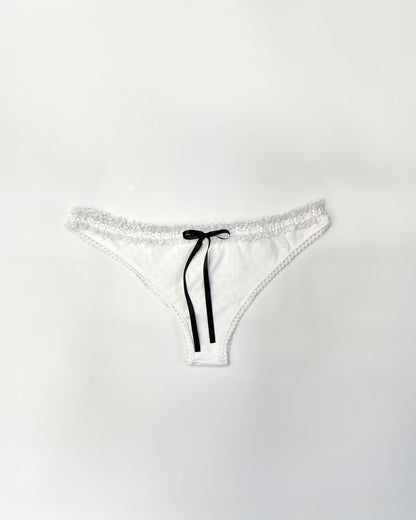 The Audrey cotton thong